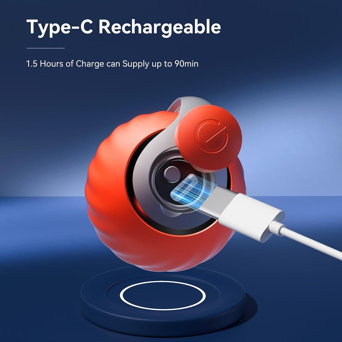 🐾 Rolling Ball Cat Toy – Smart Interactive USB Rechargeable Toy for Cats