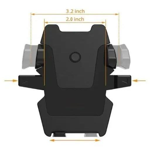 Revolex Zoom Star Pros Car Mobile Holder – Dashboard Mount (Black)