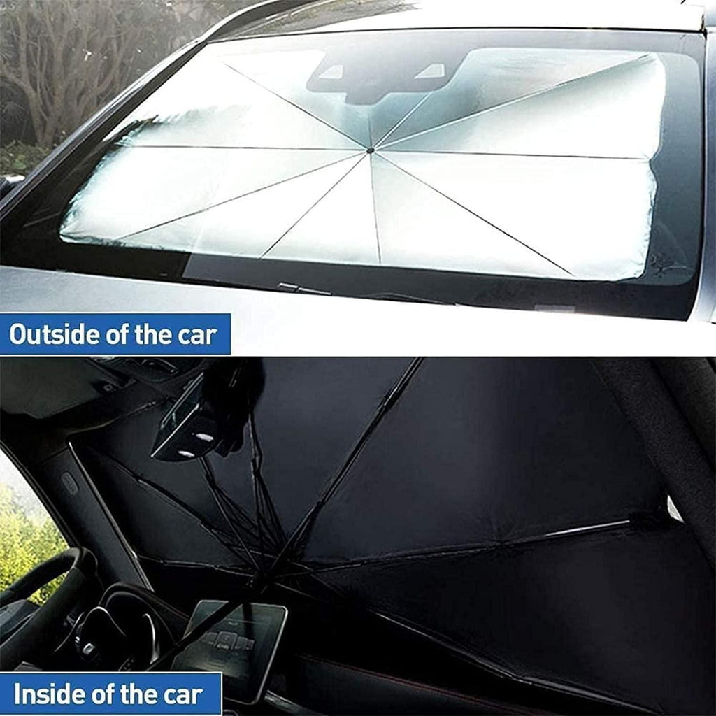 Car Windshield Sun Shade Umbrella – Thermal Insulation & Summer Heat Protector
