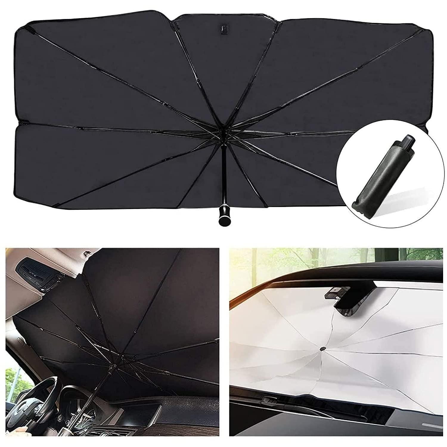 Car Windshield Sun Shade Umbrella – Thermal Insulation & Summer Heat Protector
