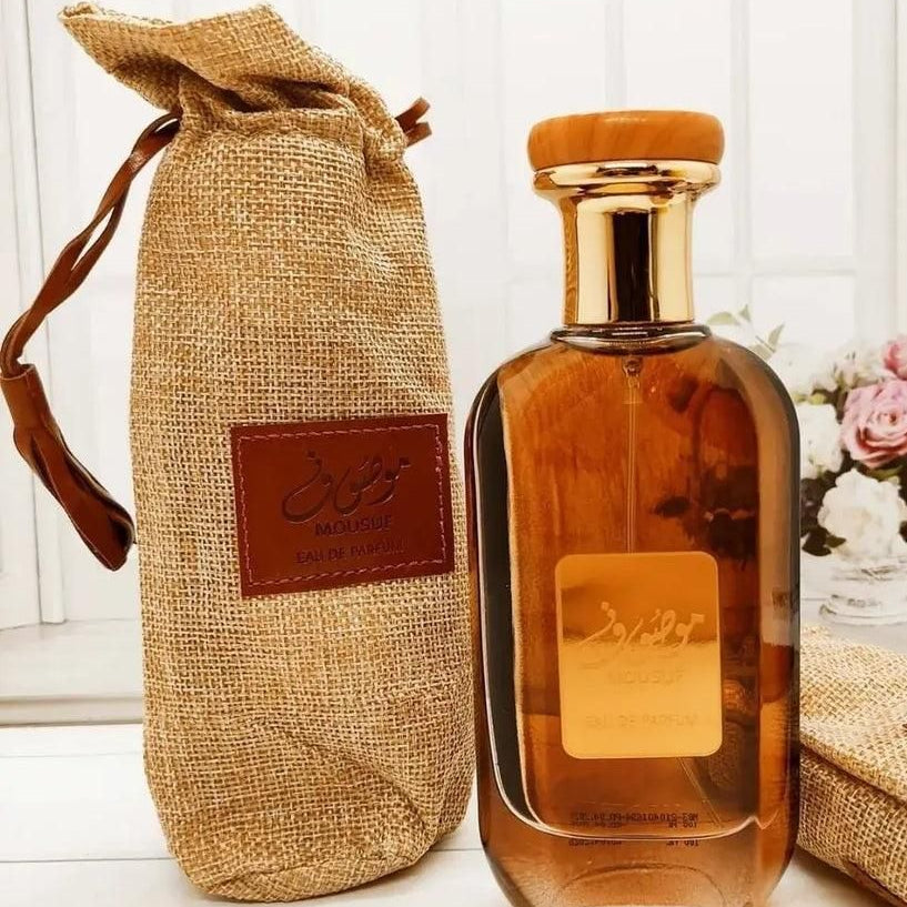 Mousuf Eau De Parfum – Long-Lasting Unisex Perfume with Chocolate, Floral & Toffee Notes (100ml)