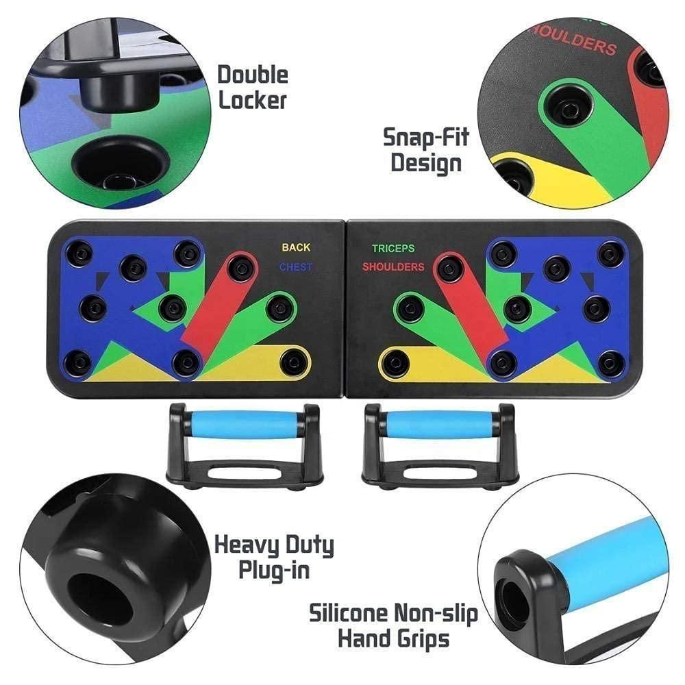 Fitbeast 2.0 Push Up Board – Multi-Muscle Workout System