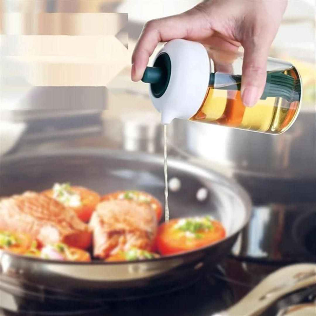 kitchen oil dispenser 250 ml plastic