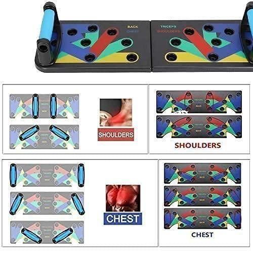 Fitbeast 2.0 Push Up Board – Multi-Muscle Workout System
