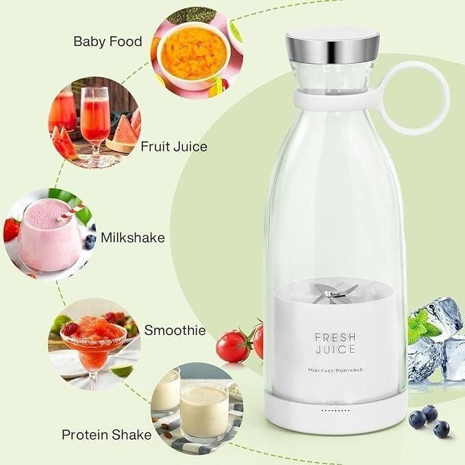Rechargeable Personal Juicer – Blend Fruits and Smoothies Anywhere