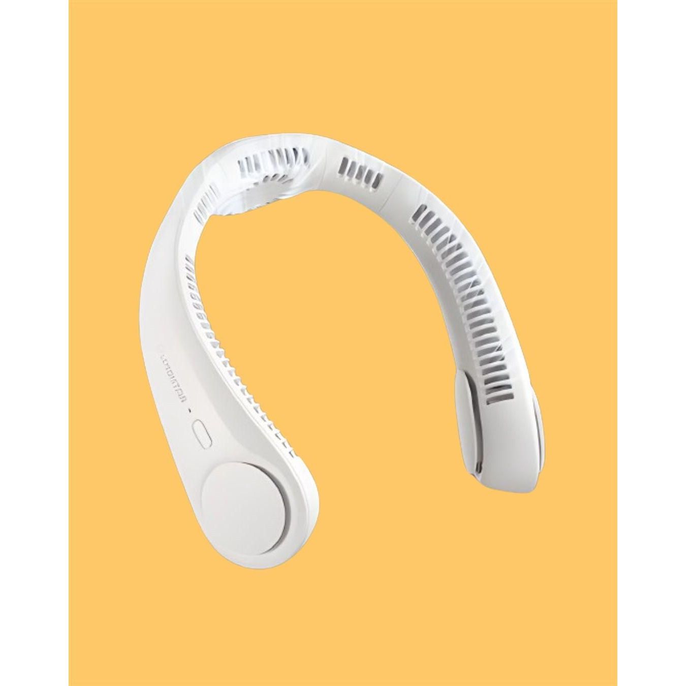 Portable Bladeless Rechargeable Neck Fan – Hands-Free Cooling
