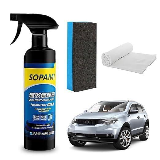 Sopami Car Coating Spray – Pack of 2, Protective Shine