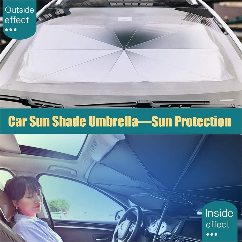 Car Windshield Sun Shade Umbrella – Thermal Insulation & Summer Heat Protector