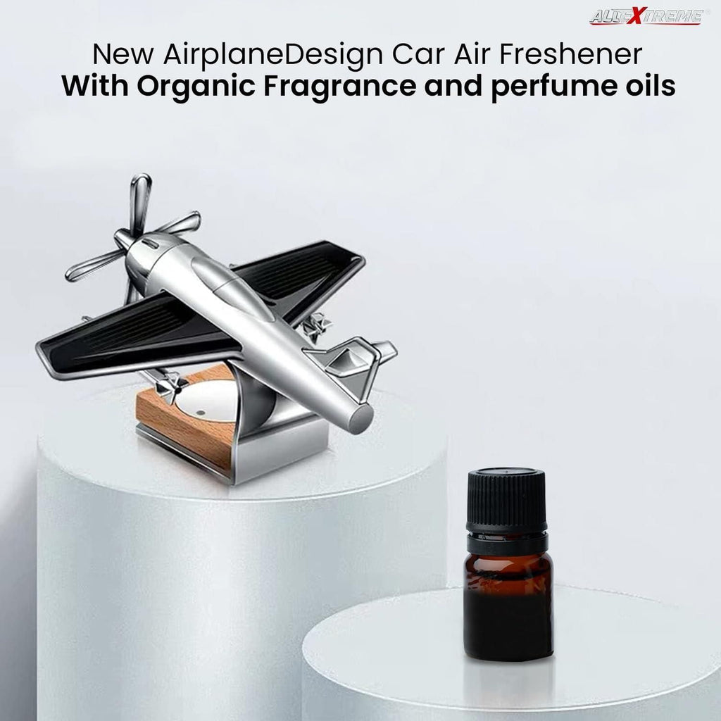 360° Rotating Car Air Freshener Perfume – Long-Lasting Aromatherapy Fan Diffuser