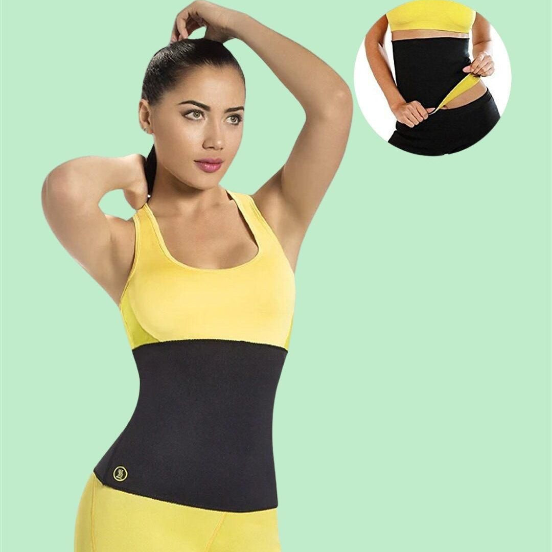 Body Shaper Sweat Belt – Slimming Belt for Men & Women