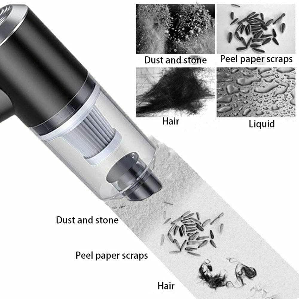 Portable Air Duster & Wireless Vacuum Cleaner – Compact Handheld Cleaner