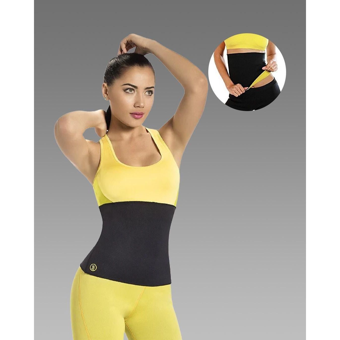 Body Shaper Sweat Belt – Slimming Belt for Men & Women