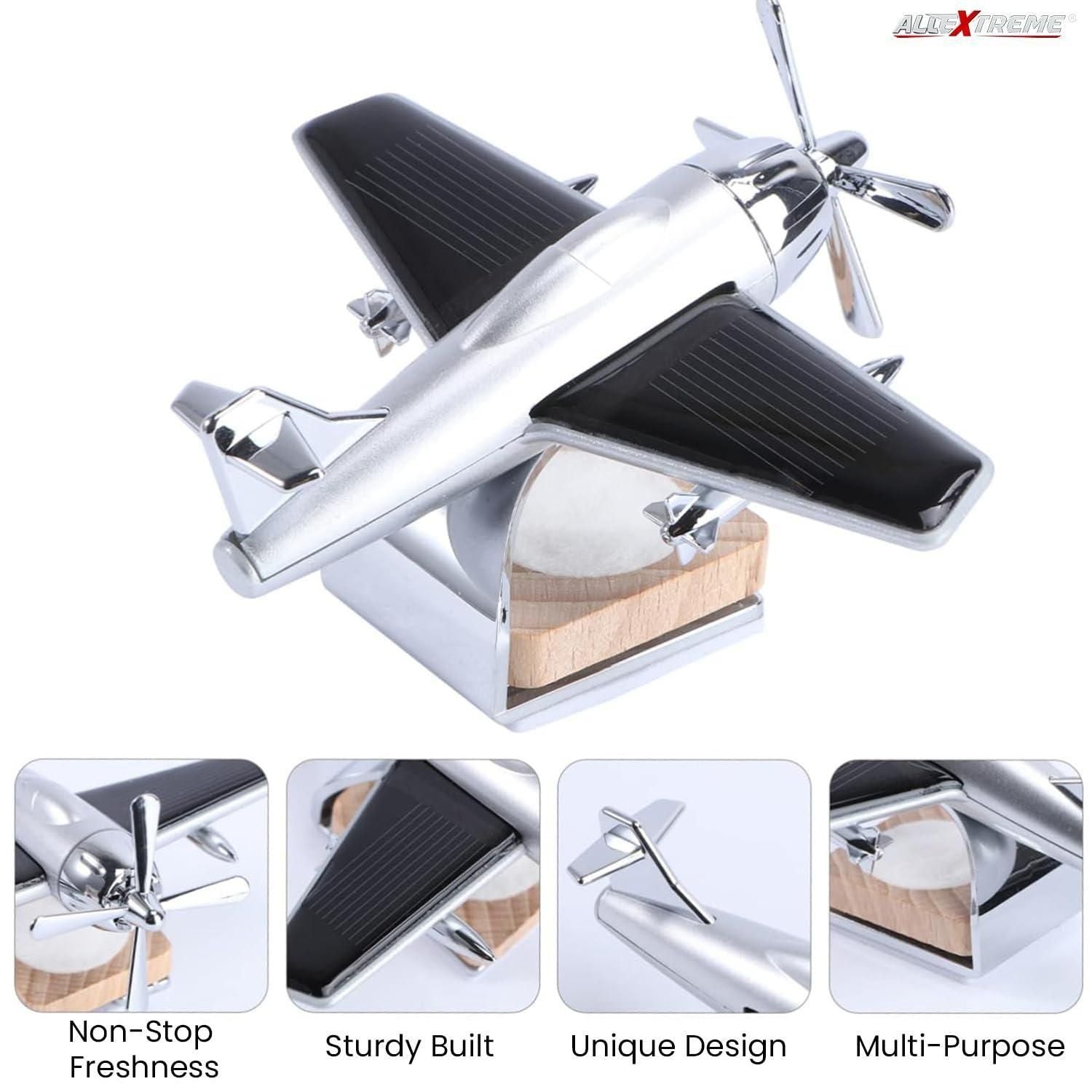 360° Rotating Car Air Freshener Perfume – Long-Lasting Aromatherapy Fan Diffuser